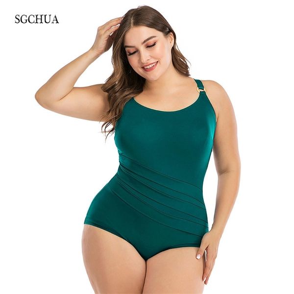 sgchua new plus size swimsuits one piece 6xl solid black blue red women's swimwear beach big bathing suit large fat bodysuit y200824, White;black
sgchua new plus size swimsuits one piece 6xl solid black blue red women's swimwear beach big bathing suit large fat bodysuit y200824, White;black
