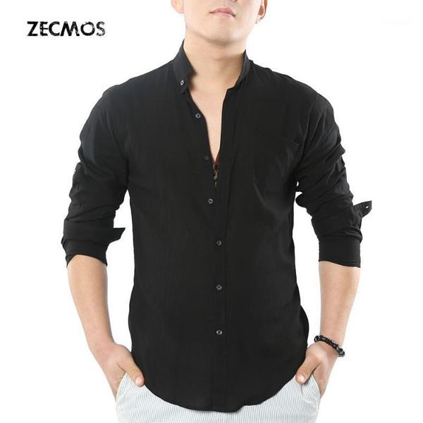 zecmos social grandad chinese mandarin collar shirt men casual shirt cotton linen1, White;black
zecmos social grandad chinese mandarin collar shirt men casual shirt cotton linen1, White;black