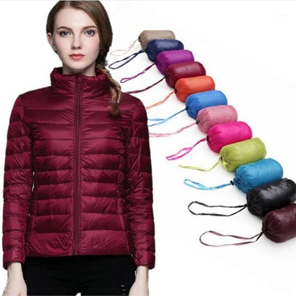 2019 fashion women keep warm winter 90% white eiderdown jacket/women slim fit super light thin casual stand collar down jacket1, Black
2019 fashion women keep warm winter 90% white eiderdown jacket/women slim fit super light thin casual stand collar down jacket1, Black