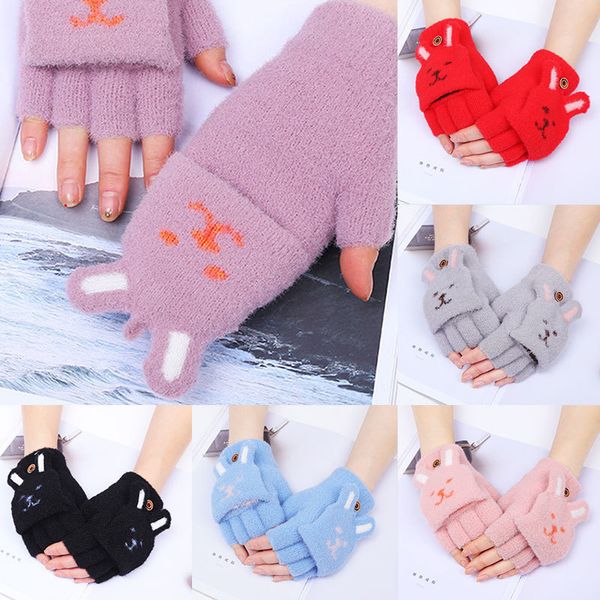 winter warm soft solid color fingerless mittens cute cartoon cat ears plush thicken half finger flip women gloves, Blue;gray
winter warm soft solid color fingerless mittens cute cartoon cat ears plush thicken half finger flip women gloves, Blue;gray