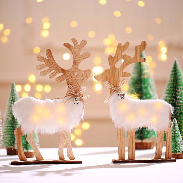 comfortable pendant deer toy glowing ornament plush decor xmas ornaments christmas decorations for home new year navidad
comfortable pendant deer toy glowing ornament plush decor xmas ornaments christmas decorations for home new year navidad