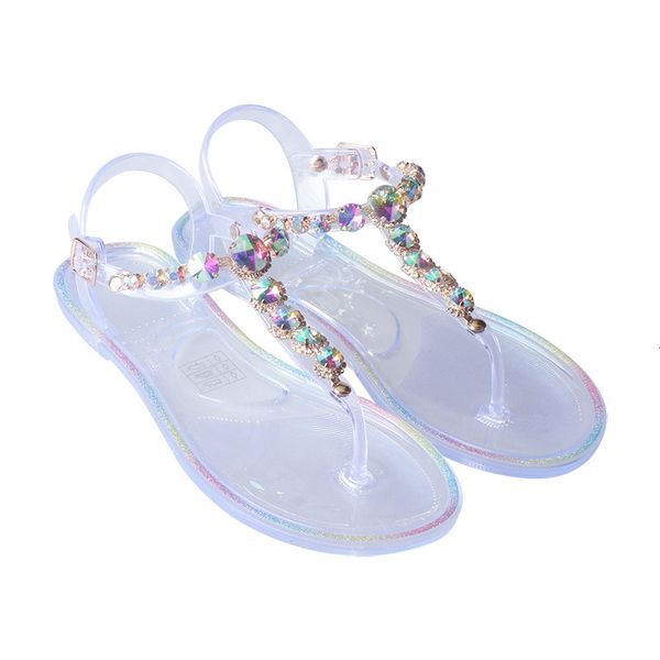 women's sandals clip toe butterfly buckle strap jelly fashion ladies flat casual transparent beach shoes new 2021 1 nm4a, Black
women's sandals clip toe butterfly buckle strap jelly fashion ladies flat casual transparent beach shoes new 2021 1 nm4a, Black