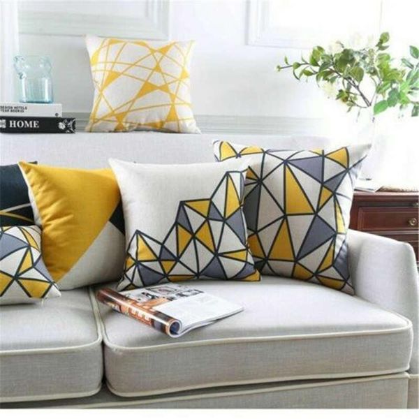 cotton linen cushion cover simple geometry pillow case for home waist sofa decor
cotton linen cushion cover simple geometry pillow case for home waist sofa decor