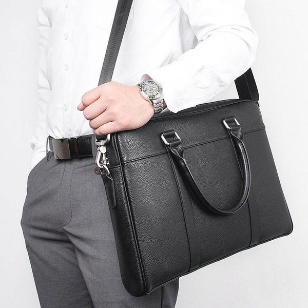 briefcases genuine leather male package man handbag 14 inch computer bag men's business briefcase messenger lapbag1
briefcases genuine leather male package man handbag 14 inch computer bag men's business briefcase messenger lapbag1