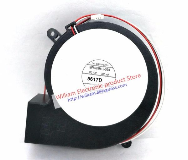 new original sf8028h12-58a sf8028h12-59a dc12v 300ma 80*28mm 3lines for projector cooling fan
new original sf8028h12-58a sf8028h12-59a dc12v 300ma 80*28mm 3lines for projector cooling fan
