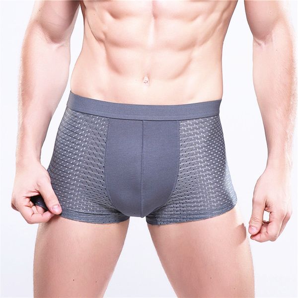4xl plus size bamboo men underwear breathable modal panties male underpants man mens boxer shorts gray mesh boxers 
4xl plus size bamboo men underwear breathable modal panties male underpants man mens boxer shorts gray mesh boxers