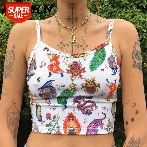 allneon y2k spaghetti strap aesthetics camis for women printing sleeveless crop vintage graffiti tank summer new #3o3y, White
allneon y2k spaghetti strap aesthetics camis for women printing sleeveless crop vintage graffiti tank summer new #3o3y, White