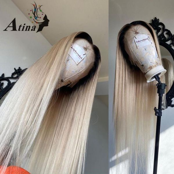 lace wigs ombre blond straight glueless front wig for black women preplucked hd transparent remy human hair full closure, Black;brown
lace wigs ombre blond straight glueless front wig for black women preplucked hd transparent remy human hair full closure, Black;brown
