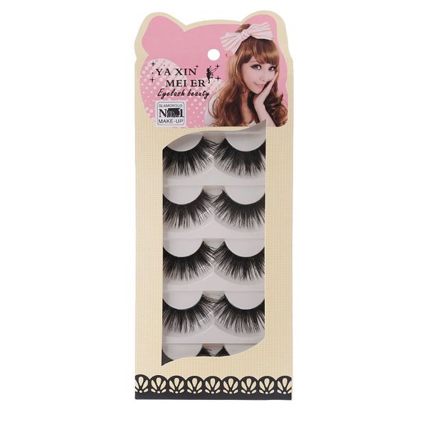 6pcs 5 pairs makeup long black natural handmade thick soft false eyelashes eye lashes
6pcs 5 pairs makeup long black natural handmade thick soft false eyelashes eye lashes