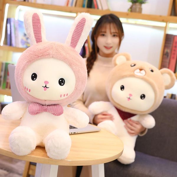 1pc 25-40cm super kawaii rabbit plush toys cute dragon bear stuffed soft accompany pillow kids birthday gift 
1pc 25-40cm super kawaii rabbit plush toys cute dragon bear stuffed soft accompany pillow kids birthday gift