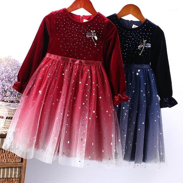 baby girl princess sequined velvet dress kids mesh stitching elegant evening birthday party ball gown dress1, Red;yellow
baby girl princess sequined velvet dress kids mesh stitching elegant evening birthday party ball gown dress1, Red;yellow