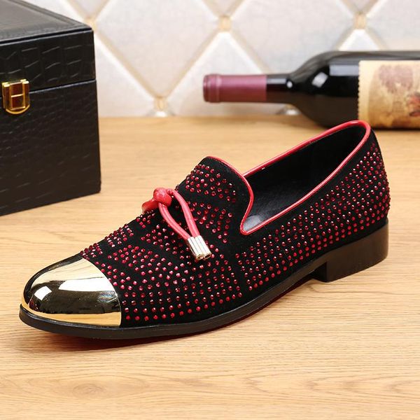 dress shoes spring autumn stylish mens penny loafers genuine leather hand painted slip on men's wedding casual business, Black
dress shoes spring autumn stylish mens penny loafers genuine leather hand painted slip on men's wedding casual business, Black