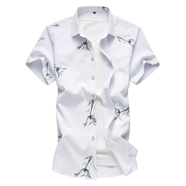 men's casual shirts 2021 summer business shirt printing short sleeved men dress stripe mens full size -7xl, White;black
men's casual shirts 2021 summer business shirt printing short sleeved men dress stripe mens full size -7xl, White;black