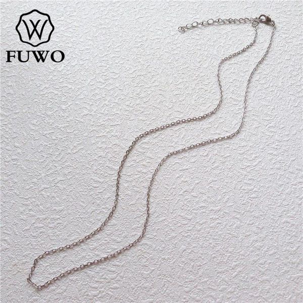 fuwo brass chain necklaces with white gold dipped dainty elegant bracelet charm chain for pendant making nc002, Silver
fuwo brass chain necklaces with white gold dipped dainty elegant bracelet charm chain for pendant making nc002, Silver