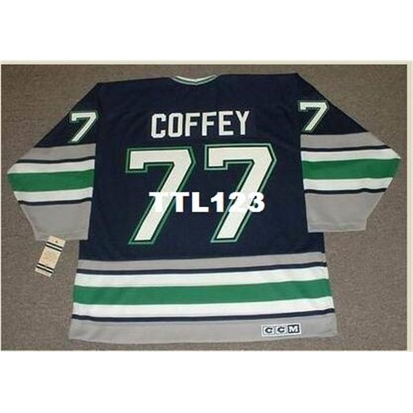 421 #77 paul coffey hartford whalers 1996 ccm vintage hockey jersey or custom any name or number retro jersey, Black
421 #77 paul coffey hartford whalers 1996 ccm vintage hockey jersey or custom any name or number retro jersey, Black