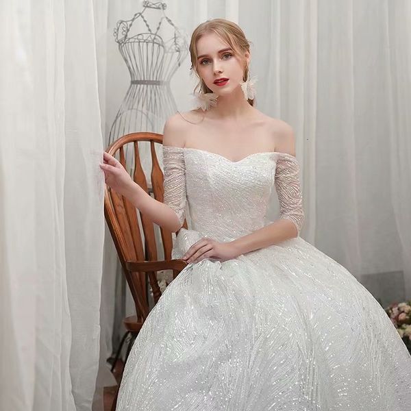 2021 new *dressed wedding as a bride dressed novia robe simplicity a-line half lace-up cnqz, Blue;red
2021 new *dressed wedding as a bride dressed novia robe simplicity a-line half lace-up cnqz, Blue;red