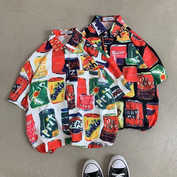 2020 men's fashion casual loose camisa hombre male handsome nightclub thin printing short sleeve shirt single breasted -2xl1, White;black
2020 men's fashion casual loose camisa hombre male handsome nightclub thin printing short sleeve shirt single breasted -2xl1, White;black