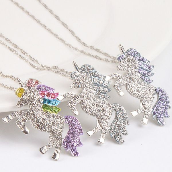 factoryz5qijewelry glaze the sparkled unicorn wholesale new arrived horse animal crystal pendant necklace
factoryz5qijewelry glaze the sparkled unicorn wholesale new arrived horse animal crystal pendant necklace