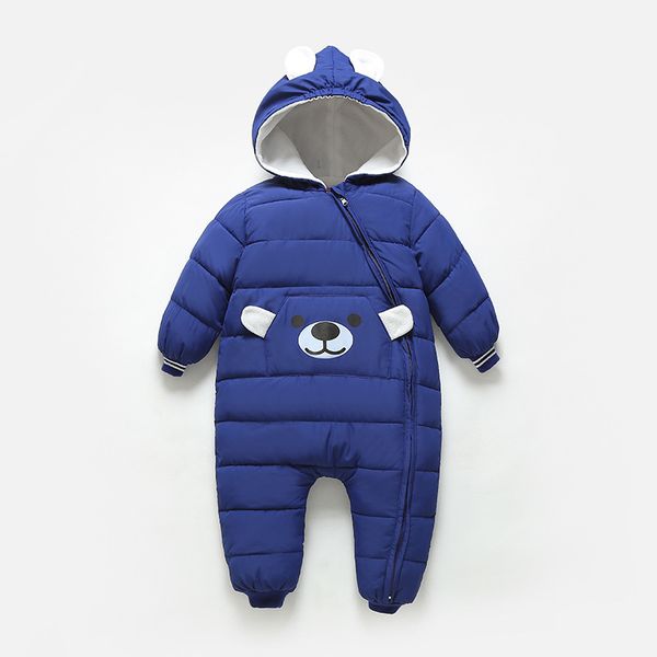 cute bear baby winter hooded romper thick cotton warm outfit newborn jumpsuit overalls snowsuit children boy clothing girl coat lj201125, Blue;gray
cute bear baby winter hooded romper thick cotton warm outfit newborn jumpsuit overalls snowsuit children boy clothing girl coat lj201125, Blue;gray