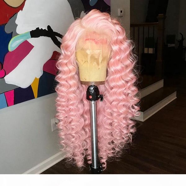 new style kinky curly lace front wig pink brazilian full wig synthetic hair wig heat resistant for black women, Black;brown
new style kinky curly lace front wig pink brazilian full wig synthetic hair wig heat resistant for black women, Black;brown