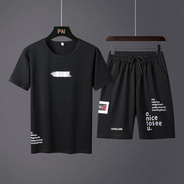 men's tracksuits men summer shorts set fashion 2021 male clothes casual tracksuit brand two pieces t shirt sweatpant track suit plus si, Gray
men's tracksuits men summer shorts set fashion 2021 male clothes casual tracksuit brand two pieces t shirt sweatpant track suit plus si, Gray