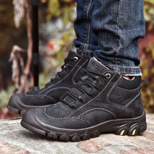 men boots fashion men warm rubber handmade sewing shoes outdoor thick-soled casual gnuine leather ankle boots plush snow boots #1z8s
men boots fashion men warm rubber handmade sewing shoes outdoor thick-soled casual gnuine leather ankle boots plush snow boots #1z8s