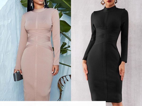 european and american high-quality stars with long-sleeved pockets hip evening dress, White;black
european and american high-quality stars with long-sleeved pockets hip evening dress, White;black