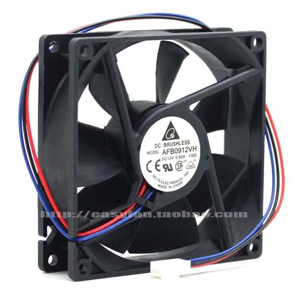 fans & coolings original delta afb0912vh 9025 9cm 0.6a 12v large air volume dual ball fan 92Ã92Ã25mm cooling cooler
fans & coolings original delta afb0912vh 9025 9cm 0.6a 12v large air volume dual ball fan 92Ã92Ã25mm cooling cooler