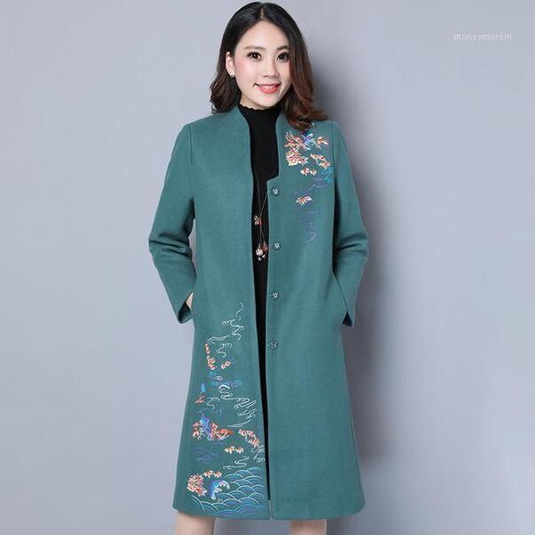 women's wool & blends women cardigan plus size large warm jacket embroidery long 3xl 4xl female elegant harajuku coat clothing dc3531, Black
women's wool & blends women cardigan plus size large warm jacket embroidery long 3xl 4xl female elegant harajuku coat clothing dc3531, Black