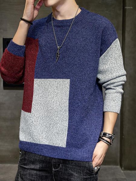 sweater autumn new korean trend personality pullover round neck young students knit bottoming shirt f1, White;black
sweater autumn new korean trend personality pullover round neck young students knit bottoming shirt f1, White;black