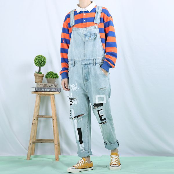 2020 from breeze trousers ripped for men in clothes, slim pants, printed jeans men's toolmental suspension hole color wufh, Blue
2020 from breeze trousers ripped for men in clothes, slim pants, printed jeans men's toolmental suspension hole color wufh, Blue