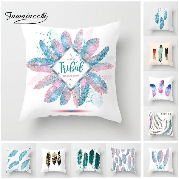 fuwatacchi gradient colored feather cushion cover painted printed pillowcases for new room decoration sofa office pillow cases
fuwatacchi gradient colored feather cushion cover painted printed pillowcases for new room decoration sofa office pillow cases