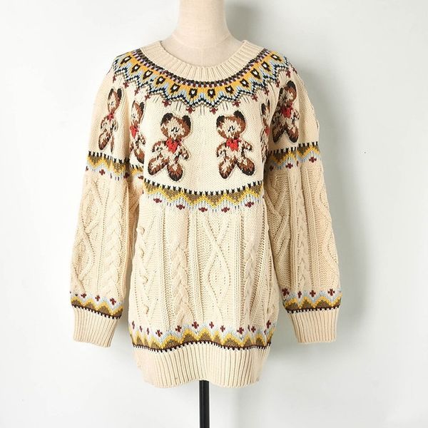 2021 winter sweaters long women's straitjackets mesh loose nice christmas bears pullovers o-neck casual sweater ycft, White;black
2021 winter sweaters long women's straitjackets mesh loose nice christmas bears pullovers o-neck casual sweater ycft, White;black