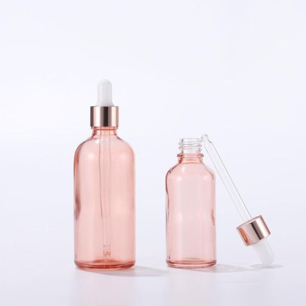 glass dropper bottles wholesale 5ml-100ml rose gold cap essential oil pipette bottle e liquid glass bottle in stock
glass dropper bottles wholesale 5ml-100ml rose gold cap essential oil pipette bottle e liquid glass bottle in stock