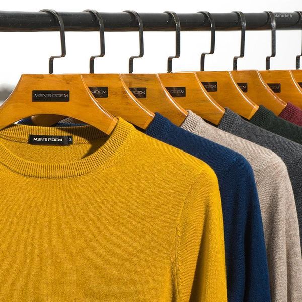 men wool solid color sweater o-neck slim fit knitting pullover male 2020 autumn new 8 colors fashion casual brand clothes1, White;black
men wool solid color sweater o-neck slim fit knitting pullover male 2020 autumn new 8 colors fashion casual brand clothes1, White;black