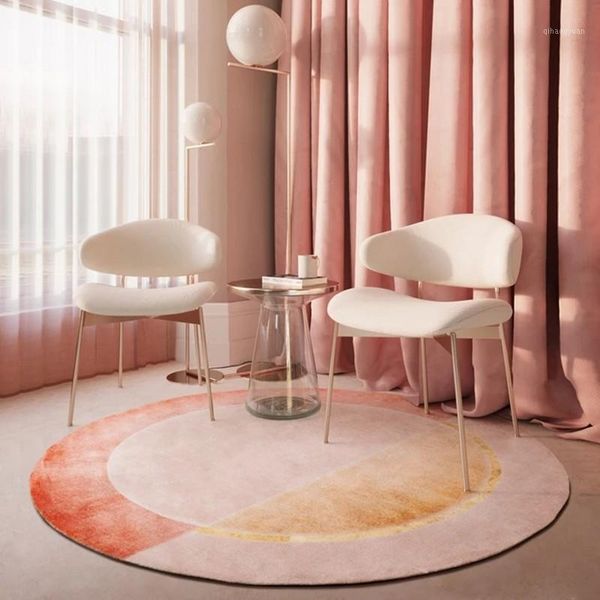 nordic pink girls round shaped art area rug,decoration bedside carpet for girl's room, easy care short hair nylon floor mat1
nordic pink girls round shaped art area rug,decoration bedside carpet for girl's room, easy care short hair nylon floor mat1