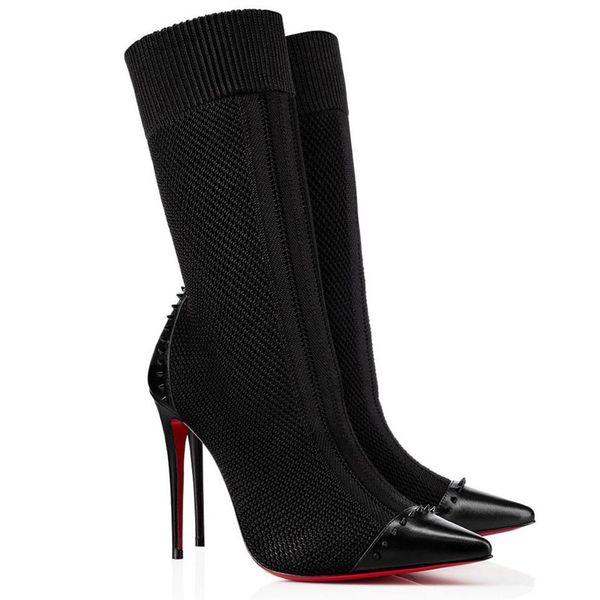 winter autumn fashion boots women shorts booties red bottom high heels thin heel black dovi dova 100mm fabric ankle boots black elastic soft
winter autumn fashion boots women shorts booties red bottom high heels thin heel black dovi dova 100mm fabric ankle boots black elastic soft