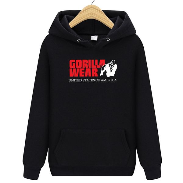 gorilla wear white print new fashion hoody men hoodies sweatshirts solid color mens long sleeves straight male slim, Black
gorilla wear white print new fashion hoody men hoodies sweatshirts solid color mens long sleeves straight male slim, Black