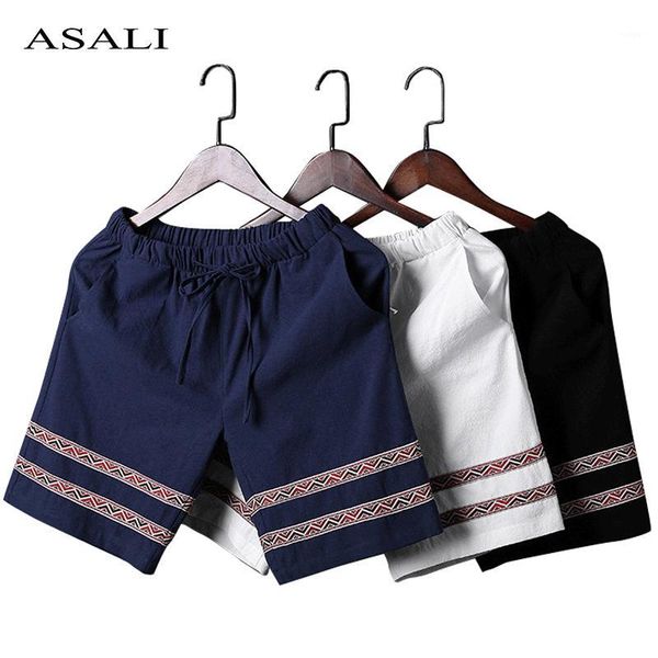 summer elastic waist beach shorts mens bodybuilding workout loose breathable quick dry shorts men chinese style short pants1, White;black
summer elastic waist beach shorts mens bodybuilding workout loose breathable quick dry shorts men chinese style short pants1, White;black