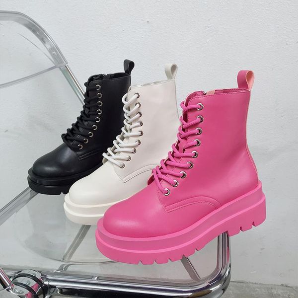 autumn ankle boots women short boots flat platform shoes ladies fashion casual zipper thick bottom round toe, Black
autumn ankle boots women short boots flat platform shoes ladies fashion casual zipper thick bottom round toe, Black
