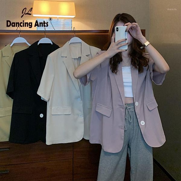 women jacket notched collar coat woman short sleeve single-breasted female casual outwear1, White;black
women jacket notched collar coat woman short sleeve single-breasted female casual outwear1, White;black