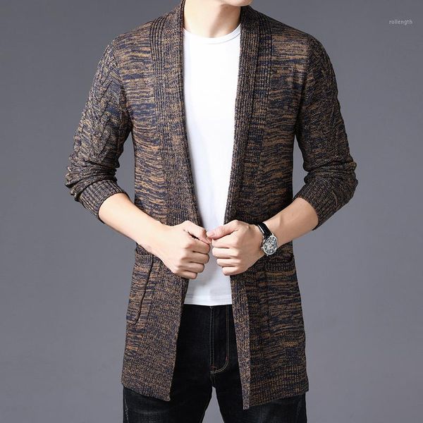 isurvivor2020 spring and autumn men's knitted sweater jacket mid-length jacket solid color casual sweater comfortable1, White;black
isurvivor2020 spring and autumn men's knitted sweater jacket mid-length jacket solid color casual sweater comfortable1, White;black