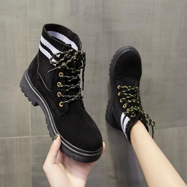 rock shoes woman autumn boots round toe boots-women luxury designer low riding mid calf rubber 2020 mid-calf ladies, Black
rock shoes woman autumn boots round toe boots-women luxury designer low riding mid calf rubber 2020 mid-calf ladies, Black