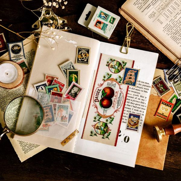46 pcs box gold stamping vintage stamp sticker memories travel creative stickers journal decoration stationery stickers bbyjme lipper
46 pcs box gold stamping vintage stamp sticker memories travel creative stickers journal decoration stationery stickers bbyjme lipper