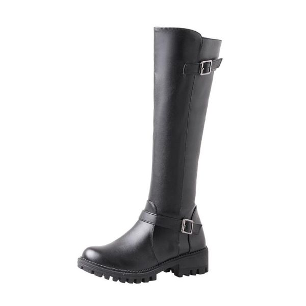 new fashion outdoor booties pure color round toe warm leather zipper boots chunky heels vintage women snow boots footwear, Black
new fashion outdoor booties pure color round toe warm leather zipper boots chunky heels vintage women snow boots footwear, Black