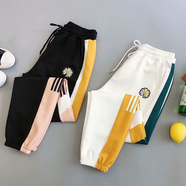 female autumn ladies released fitness jogging casual plus size sports pants r498 es60, Black;white
female autumn ladies released fitness jogging casual plus size sports pants r498 es60, Black;white