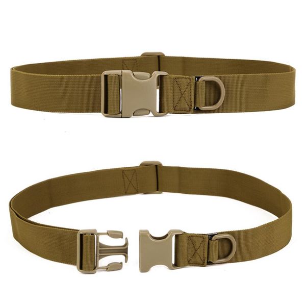 men nylon belt army swat bag deputy waist strap tactical buckle rappelling combat equipment belts adjustable, Black;brown
men nylon belt army swat bag deputy waist strap tactical buckle rappelling combat equipment belts adjustable, Black;brown