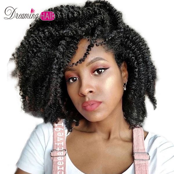 afro kinky curly lace front wig human hair 13x4 deep part lace frontal closure wig short brazilian hair wig for women 150density, Black;brown
afro kinky curly lace front wig human hair 13x4 deep part lace frontal closure wig short brazilian hair wig for women 150density, Black;brown