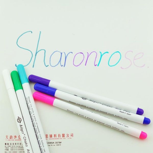 6pcs/lot soluble cross-stitch water erasable pens vanishing fabric marker ink pen pencil diy needlework sewing tools accessories1, Black
6pcs/lot soluble cross-stitch water erasable pens vanishing fabric marker ink pen pencil diy needlework sewing tools accessories1, Black