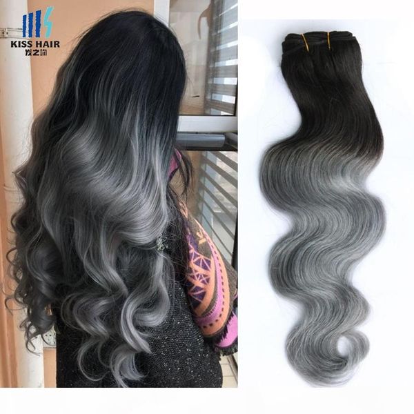 300g ombre two tone human hair bundles t 1b grey good quality colored brazilian hair extension brazilian cambodian peruvian indian body wave, Black
300g ombre two tone human hair bundles t 1b grey good quality colored brazilian hair extension brazilian cambodian peruvian indian body wave, Black